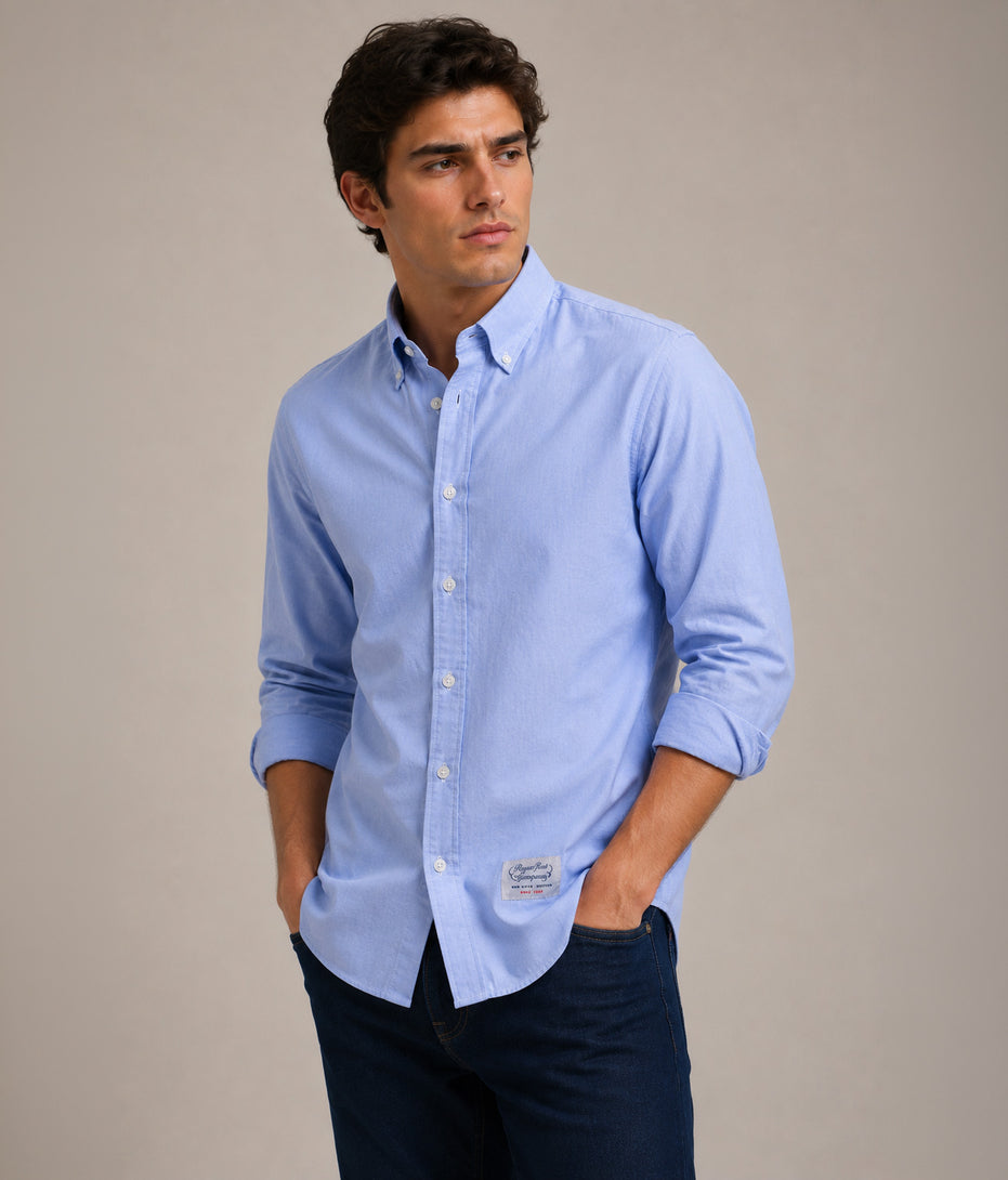 Camicia Rogers Peet Company Celeste