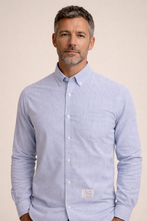 Camicia Rogers Peet Company Bianco Righe