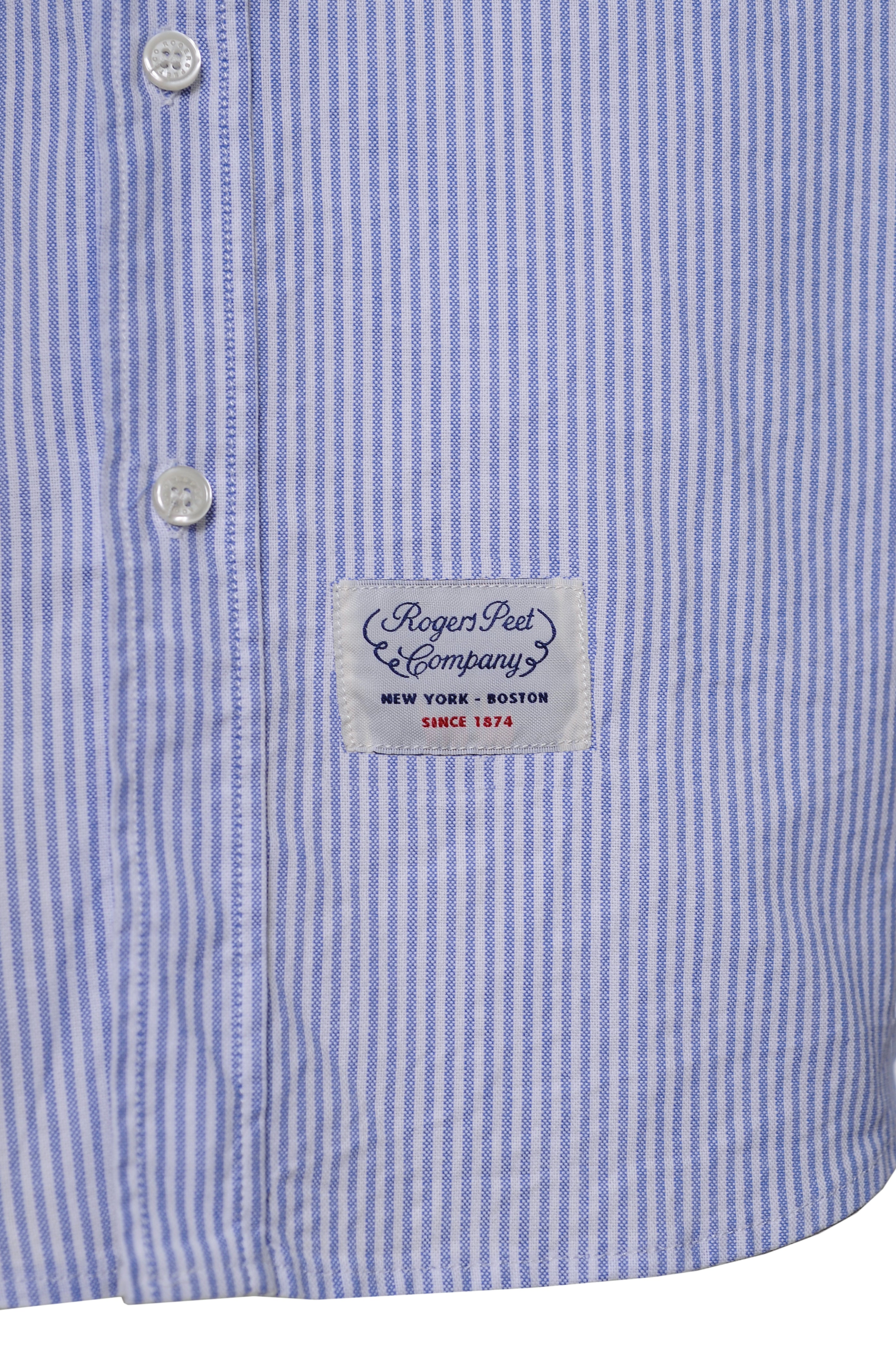 Camicia Rogers Peet Company Blu a righe