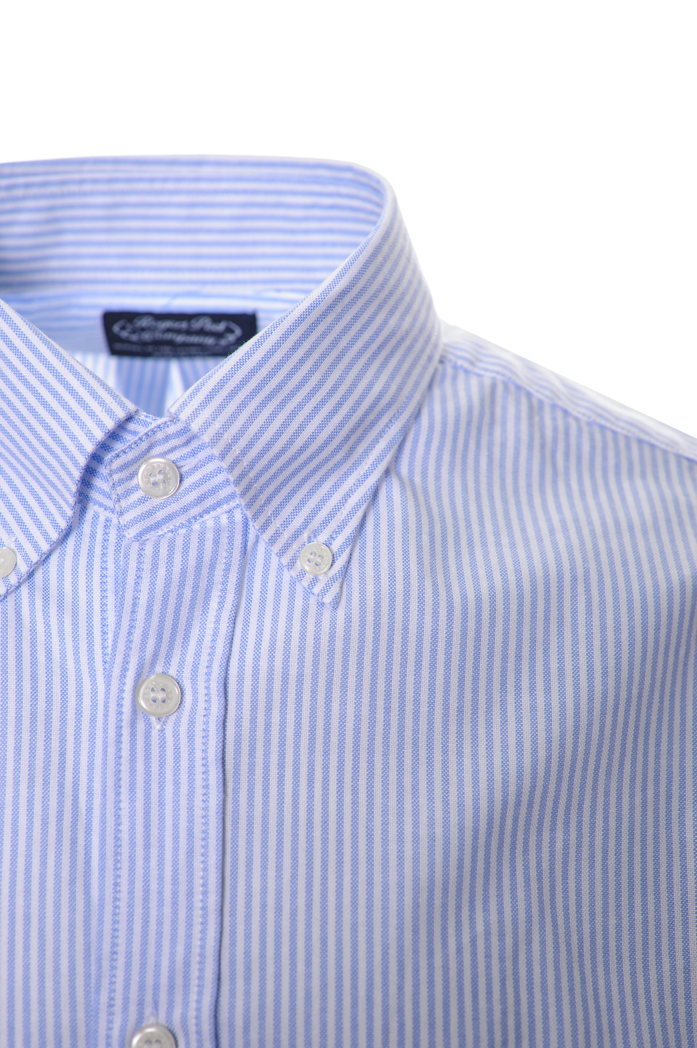 Camicia Rogers Peet Company celeste a righe
