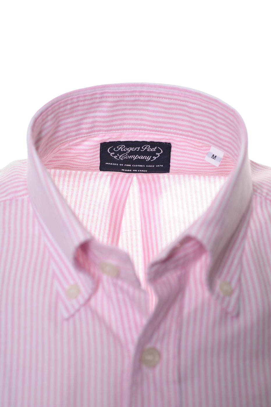 Camicia Rogers Peet Company Rosa a righe
