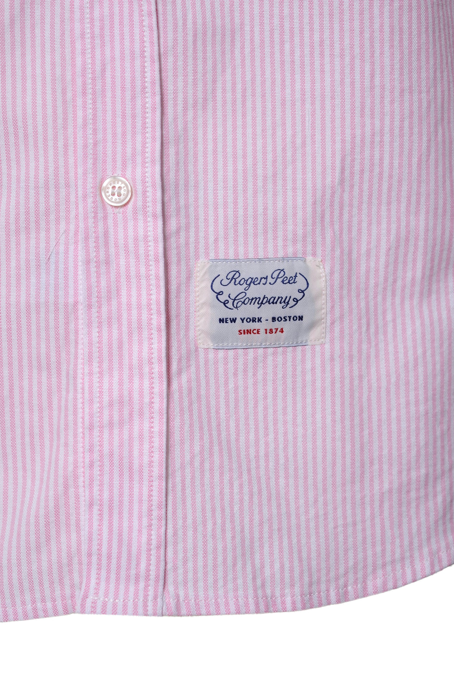 Camicia Rogers Peet Company Rosa a righe