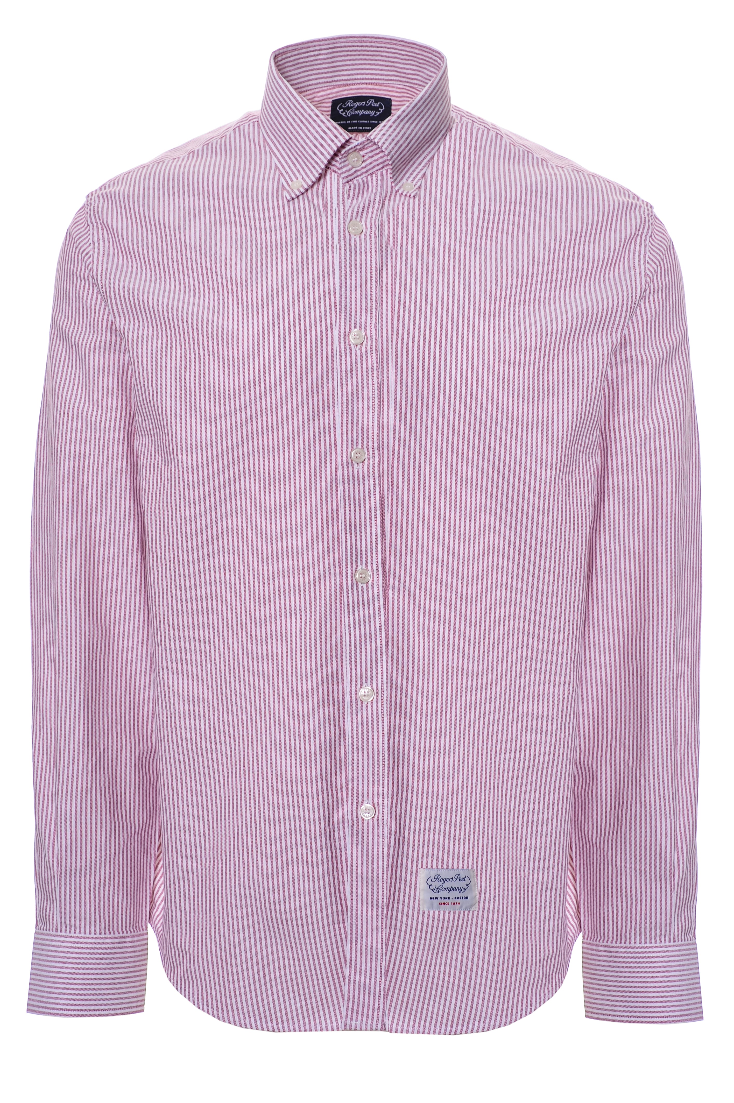 Camicia Rogers Peet Company Bordeaux a righe