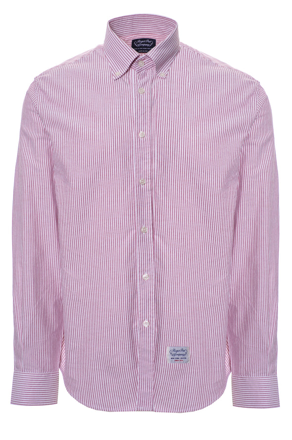 Camicia Rogers Peet Company Bordeaux a righe