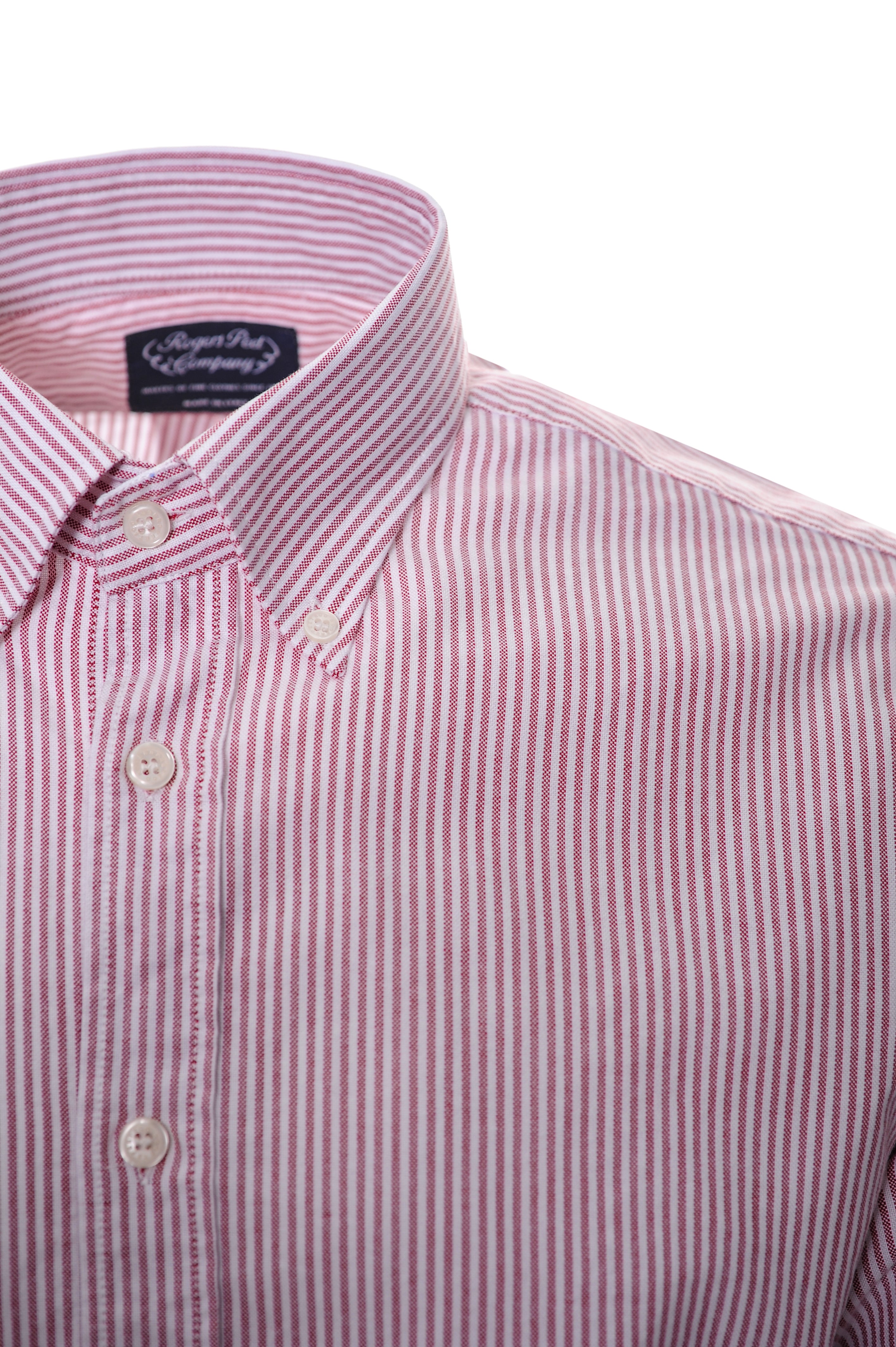 Camicia Rogers Peet Company Bordeaux a righe