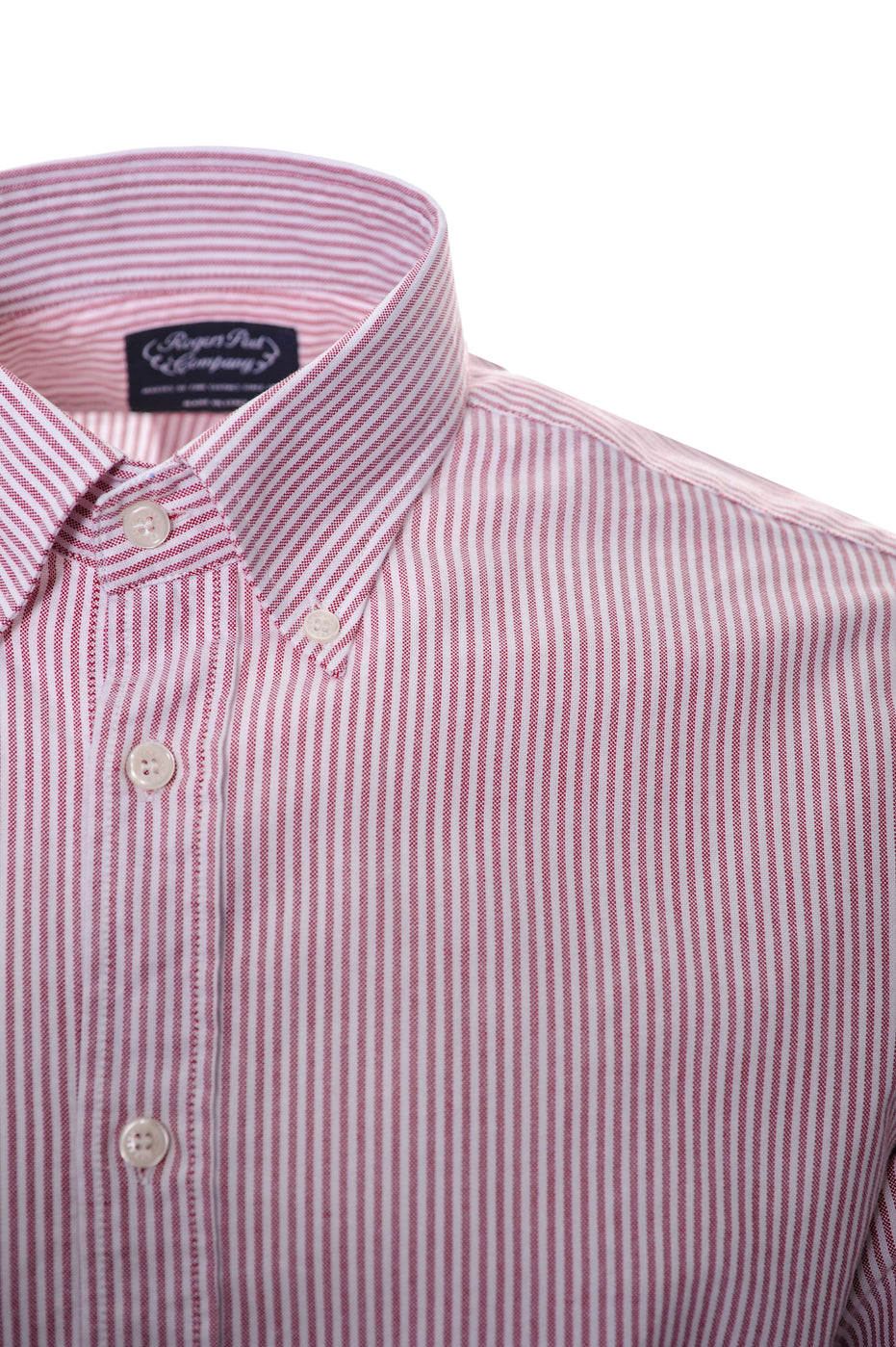 Camicia Rogers Peet Company Bordeaux a righe