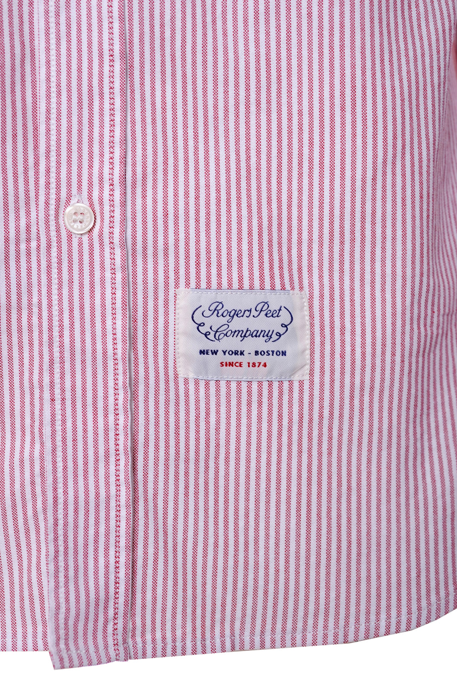 Camicia Rogers Peet Company Bordeaux a righe